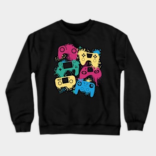 Gamer's Colorful Arsenal Crewneck Sweatshirt